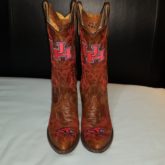 Gameday Shoes - University of Houston UH Cougars Boots size 7.5